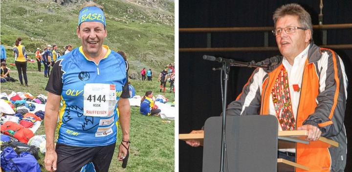 «Ich war immer auch Aktiver und nicht nur Funktionär», sagt Rémy Gröflin. Die grössten Spuren hat er dennoch als Präsident verschiedener Vereine und Verbände sowie als Mitglied von Organisationskomitees hinterlassen. Bilder zvg