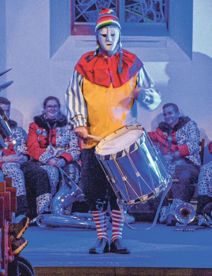 Fasnachtsklänge in der Kirche.
Bild zvg