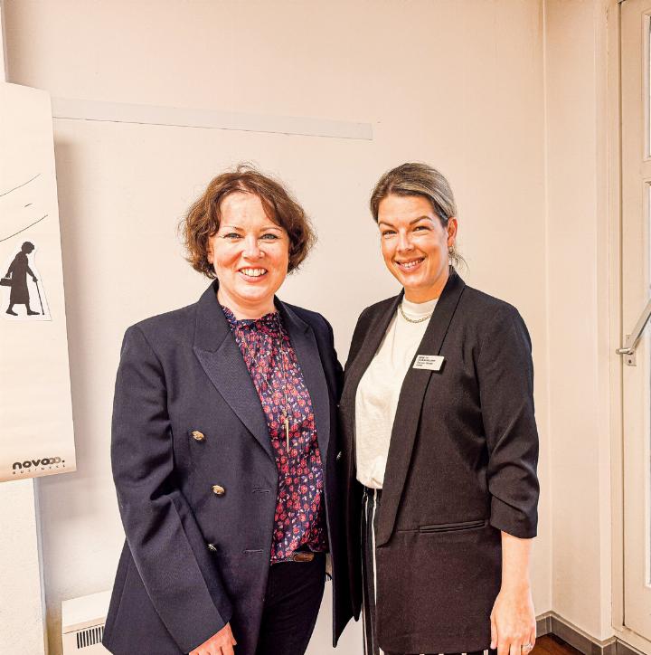 Angela Kienle (links) und Carmen Tanner präsidieren seit April die «Business and Professional Women» Baselland.
Bild zvg