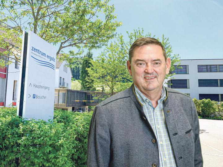 «Ist überzeugt davon, dass das Zentrum Ergolz die Herausforderungen der Zukunft meistert: Stiftungsratspräsident Beat Zimmermann».
Bild zvg