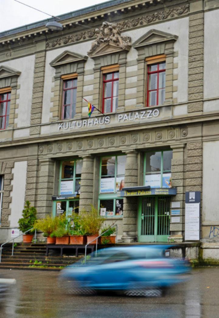 Das Liestaler Kulturhaus Palazzo verliert sein Theater.  Bild ch.