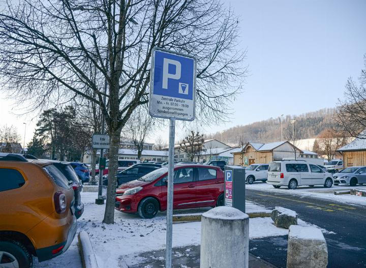 Der «Tannenbrunn»-Parkplatz ist seit dem 1. Oktober gebührenpflichtig.
Bild ch.