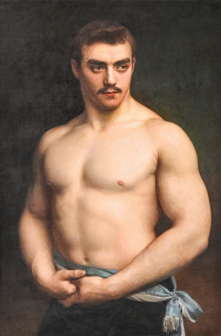 «Portait de Maurice Deriaz», 1907 gemalt von Gustave Courtois.
Bild zvg /Commune de Baulmes