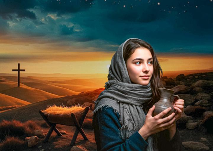 Maria führte als Mutter von Jesus ein bewegtes Leben. Bild zvg/KI