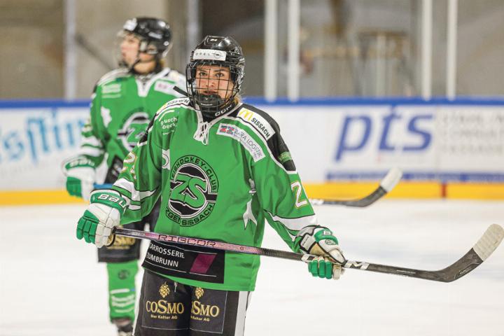 Jana Poirrier erzielt mit dem 2:1 das «game winning goal». Bild Archiv vs