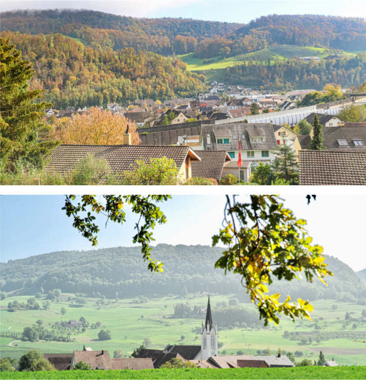 (Bild oben) freut sich über einen Überschuss von 4,6 Millionen – in Kilchberg fehlen 200 000 Franken. Bilder Archiv vs