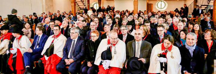 Viel Politikprominenz am Festakt in der Stadtkirche Liestal. Bilder David Thommen