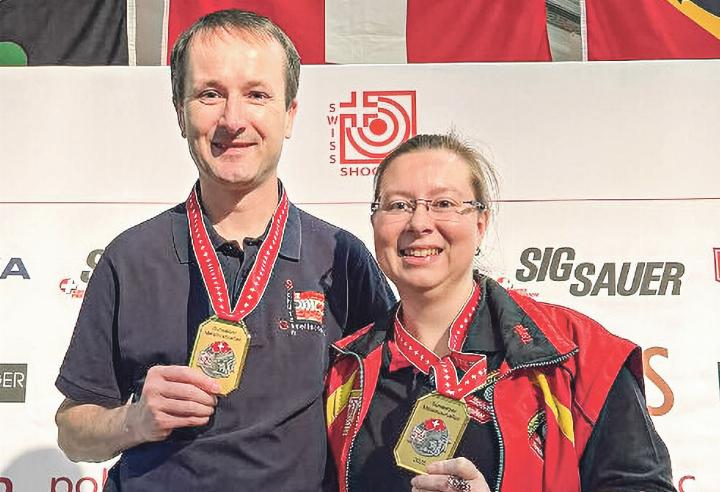 Gold für Tanja Spiess und Philipp Wild.
Bild zvg