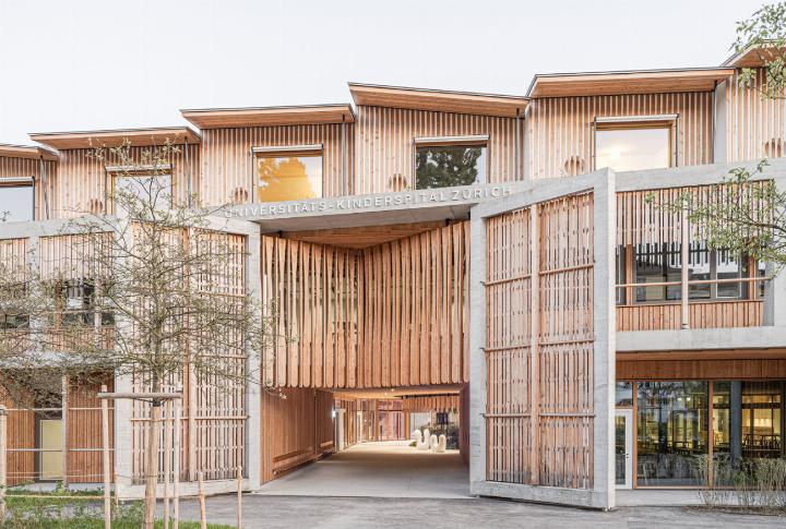Das neue Kinderspital Zürich, das rund 2800 Mitarbeitende beschäftigt. Bilder zvg