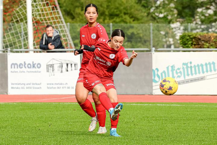 Vanessa Peromingo sorgte mit dem 3:0 in der 78. Minute für die Vorentscheidung. Bild Archiv vs