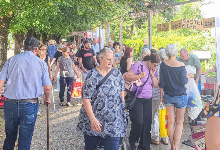 Der Bring- und Holtag in Gelterkinden stiess wieder auf viel Interesse.
Bild zvg