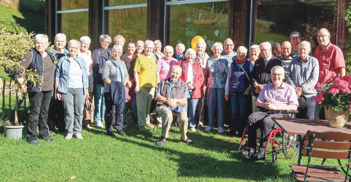 Rund 30 Senioren nahmen an den Seniorenferien in Adelboden teil. Bild zvg