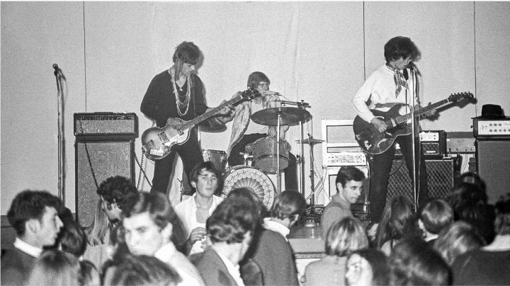 Die «Bumble Bees» bei einem Auftritt im Januar 1969. Bilder zvg Die «Bumble Bees» bei einem Auftritt im Januar 1969. Bilder zvg