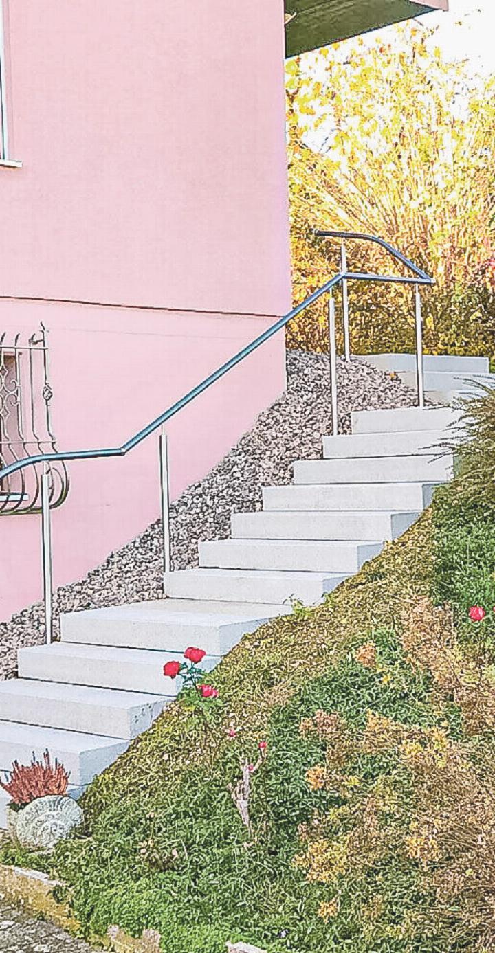 Moderne Handläufe sind mehr als nur eine Ergänzung zur Treppe. Bild zvg