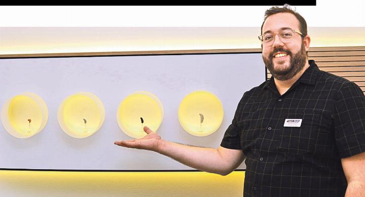 Manuel Kirsch von Import Akustik in Sissach. Bild zvg