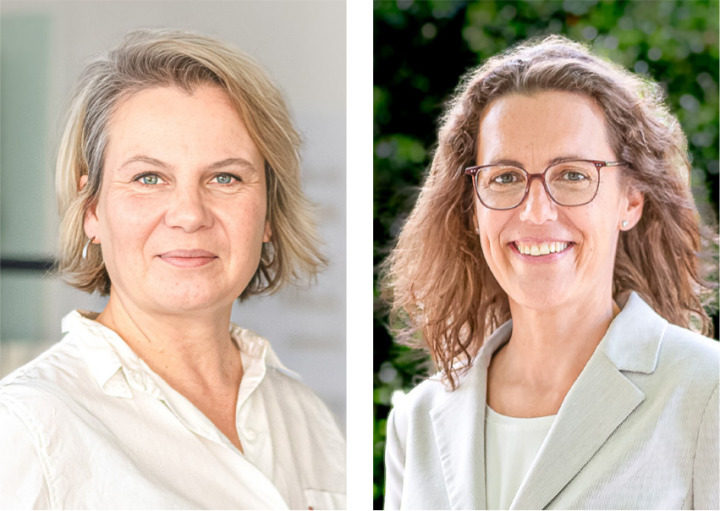 Ab Juli im Gemeinderat: Tea Virolainen (links) und Sabine Bucher. Bilder zvg