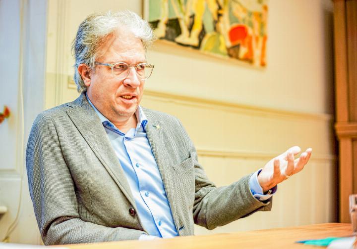 «Wir müssen uns wieder bewusst werden, wofür wir stehen und was wir verteidigen wollen»: Marcel Hirsiger. Bild tho.