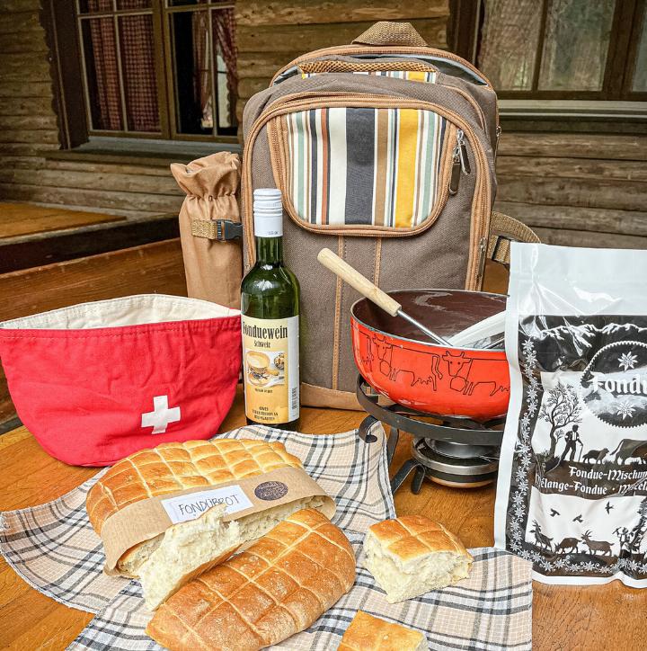 Der Fondue-Rucksack eignet sich gut als Geschenk. Bild zvg