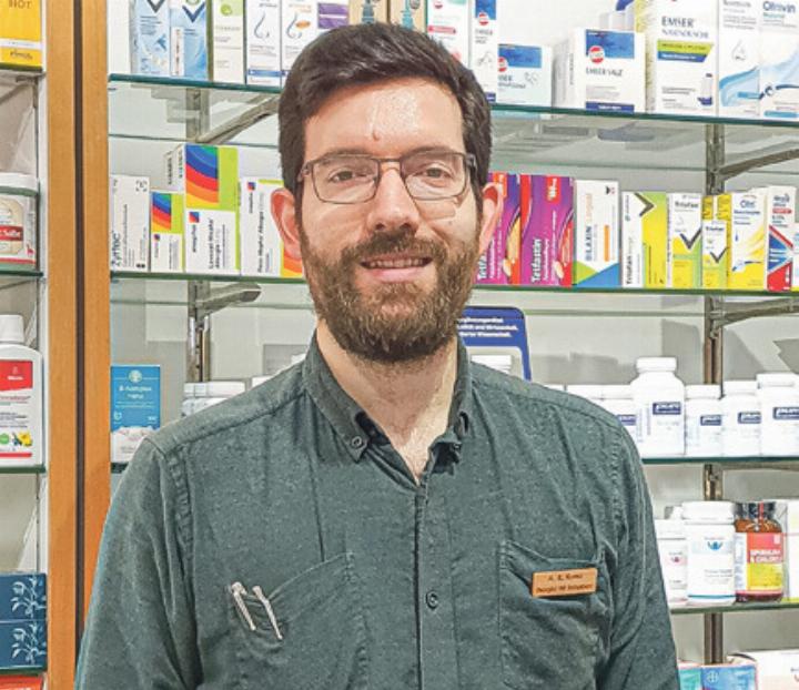 Alvin Kunz führt Natürlich Berger seit Juli 2023 mit Nadine Kunz. Bild zvg