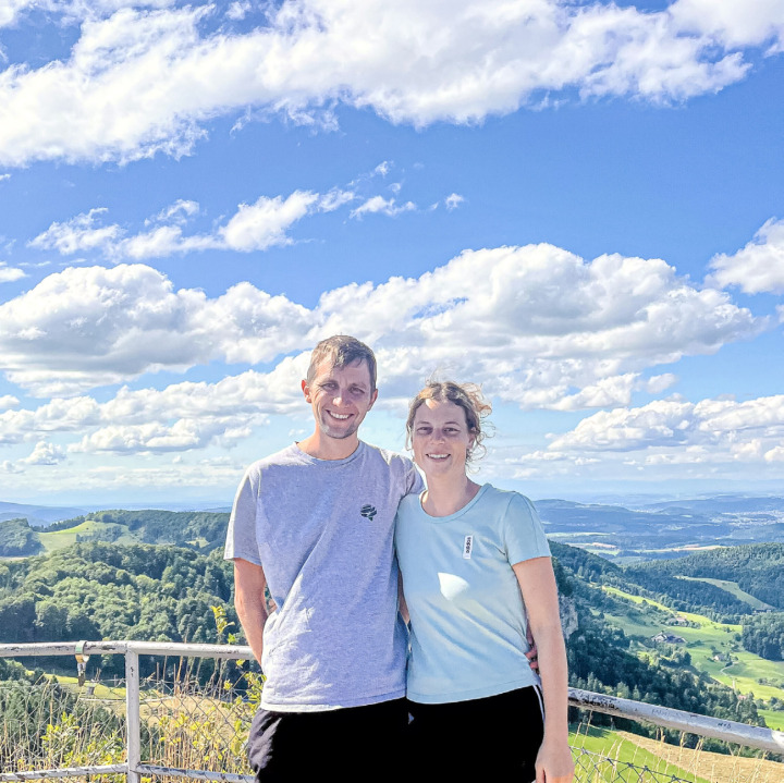 Die liebliche Landschaft hat bei David und Anna einen bleibenden Eindruck hinterlassen. Bild zvg