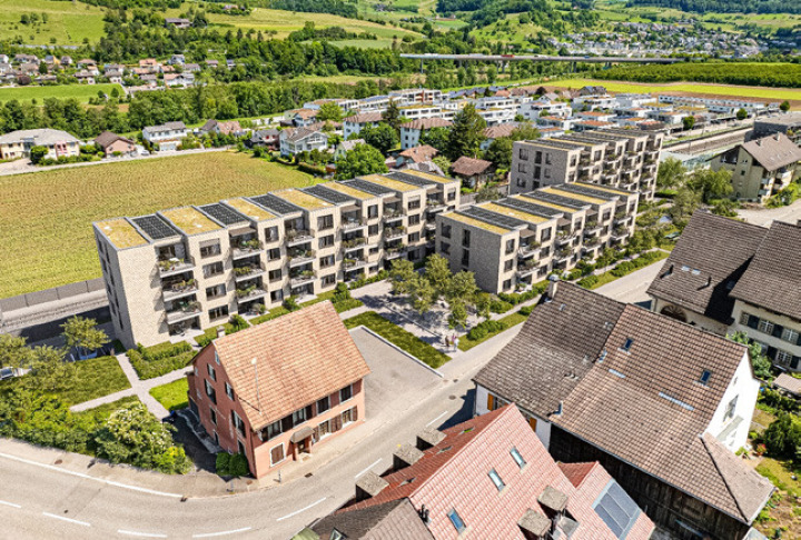 So sollte die geplante Überbauung aussehen.Visualisierung zvg