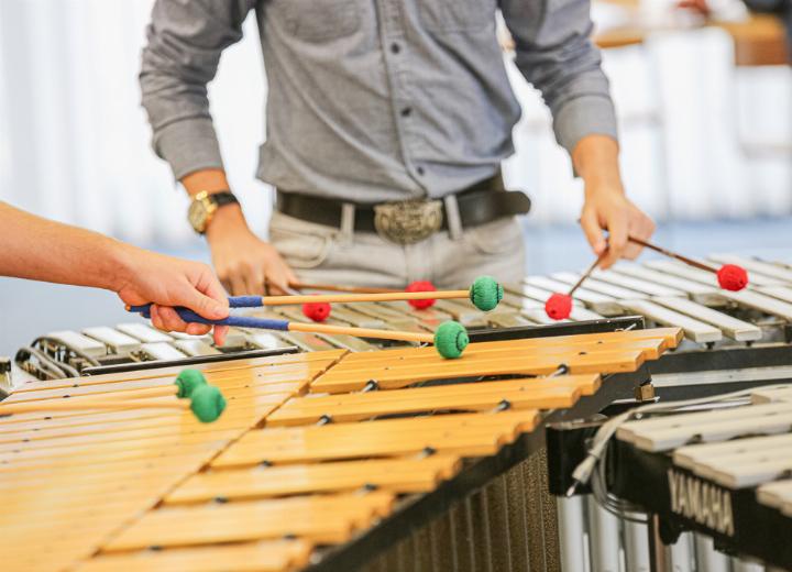 Die Instrumente können vor Ort ausprobiert werden. Bild zvg