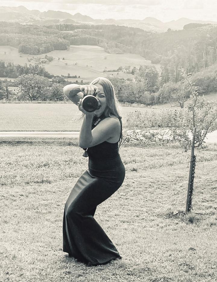 Flurina Zwygart fotografi ert seit jeher gerne. Bild zvg Flurina Zwygart fotografi ert seit jeher gerne. Bild zvg