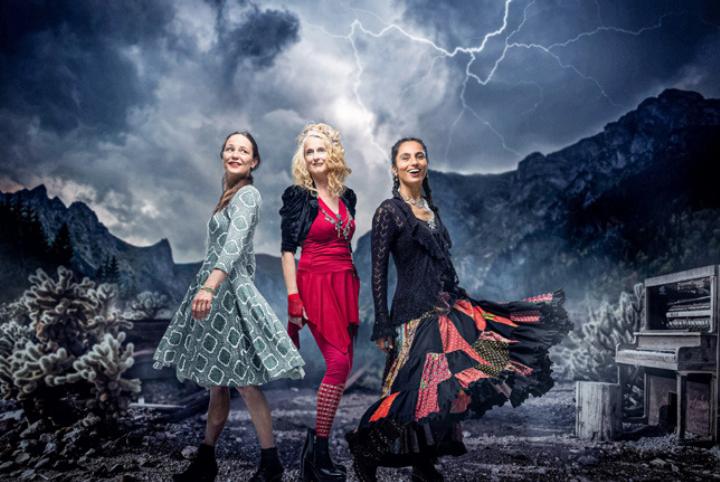 Die drei Musikerinnen bestechen durch Experimentierfreude.
Bild zvg