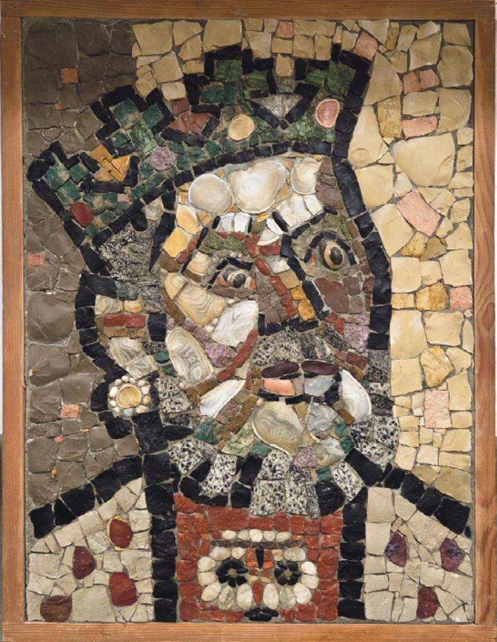 Das Mosaik «König Salomon» kann am Anlass besichtigt werden.
Bild zvg