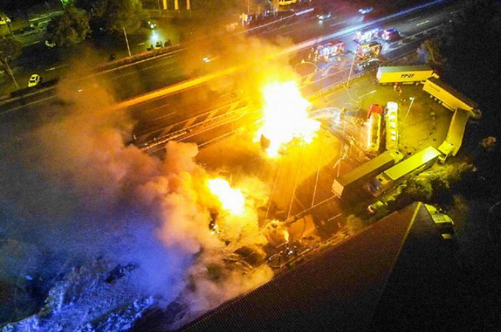 Der Sachschaden des Feuers vom 12. August 2022 belief sich auf 600 000 Franken. Bild zvg / Polizei BL