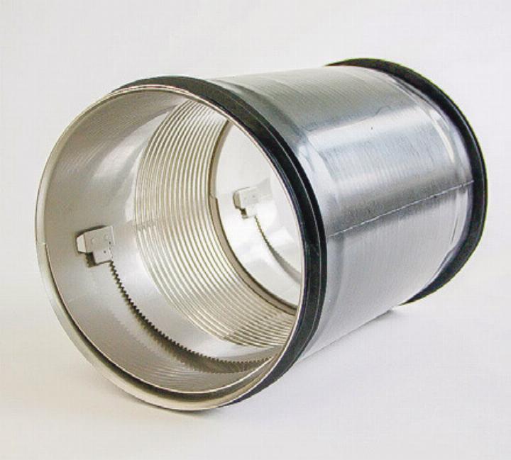 Eine Quick-Lock-Edelstahl-Manschette stabilisiert das Schadensbild rein mechanisch. Bild zvg