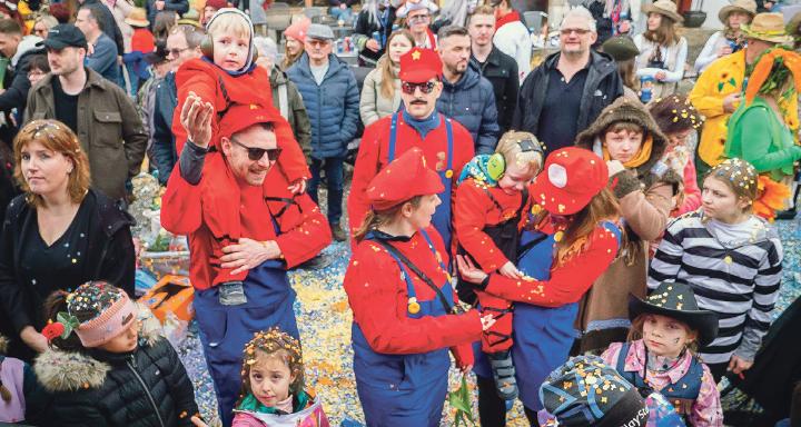 Familie Mario machte die Strassen gemeinsam unsicher.
