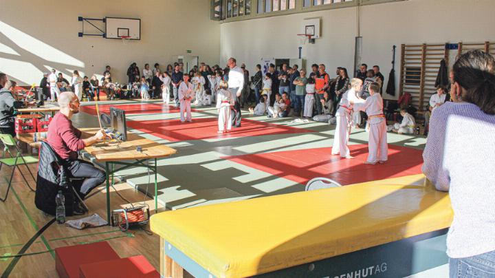 Die meisten Judokas absolvierten sechs Kämpfe.