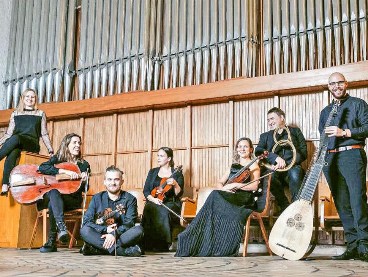 Beim «Yofin Barockensemble» erklingen auch historische Instrumente.