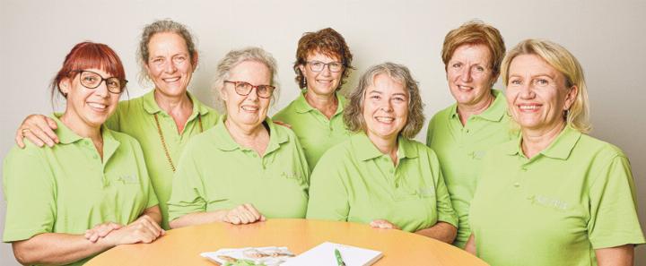 Das Team kümmert sich fürsorglich um seine Klienten. Bild zvg Das Team kümmert sich fürsorglich um seine Klienten. Bild zvg