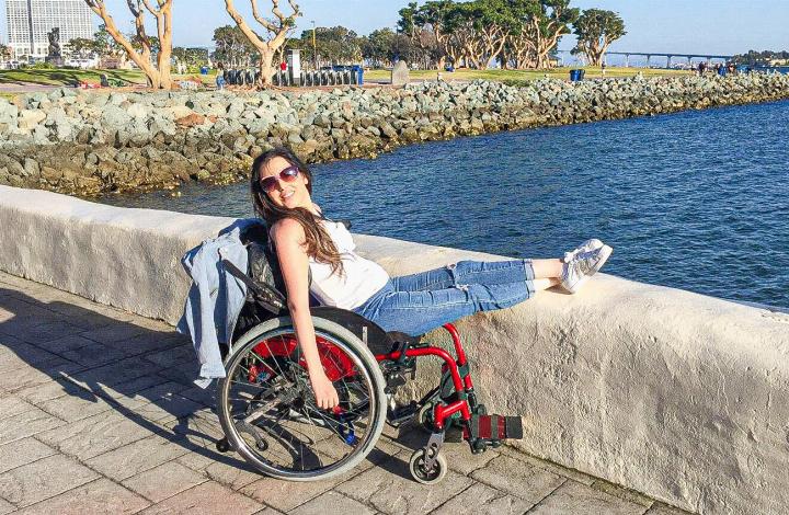 Trotz Krankheit liebt Zaira Civitillo das Reisen. Dieses Foto wurde vor einigen Jahren aufgenommen. Bild zvg