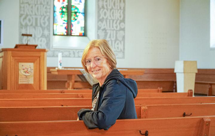 Myrta Stohler half der Kirchgemeinde Diegten/Eptignen in einer Notsituation, doch der Personalmangel bleibt. Bild cam.