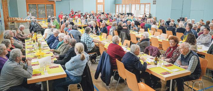 An der gut besuchten Generalversammlung trat der Musikverein Hölstein auf. Bild zvg