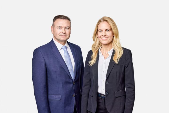 Alexandra Scriba wird die operative Leitung der BLKB am 1. Mai antreten, das Bankratspräsidium geht am 1. Juli in die Hände von Thomas Aegerter.
Bild zvg / BLKB