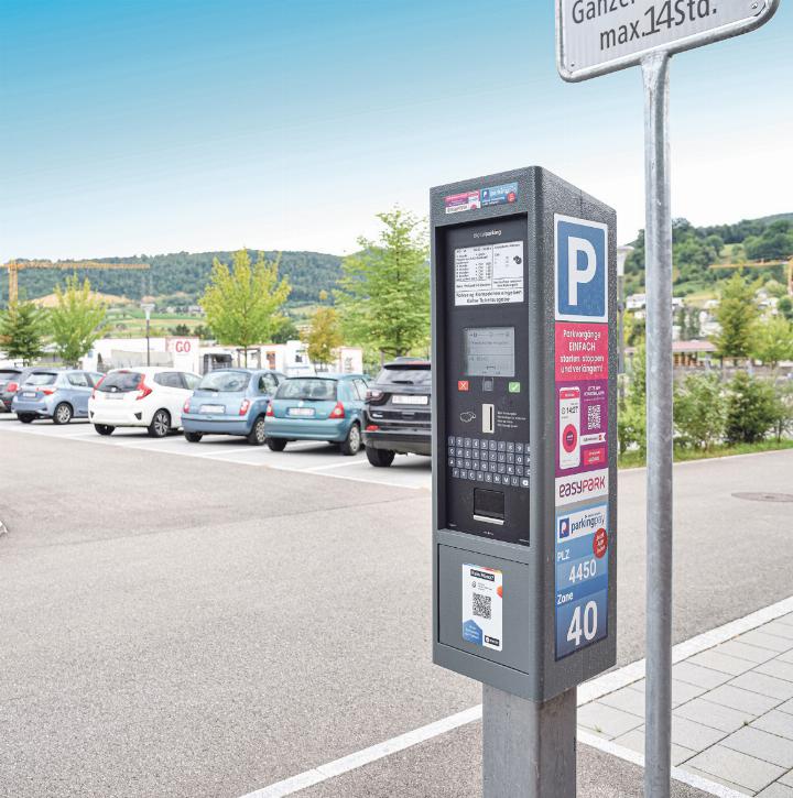 Der Parkplatz Friedhof wird bereits heute bewirtschaftet. Bild Roberto D’Agostini