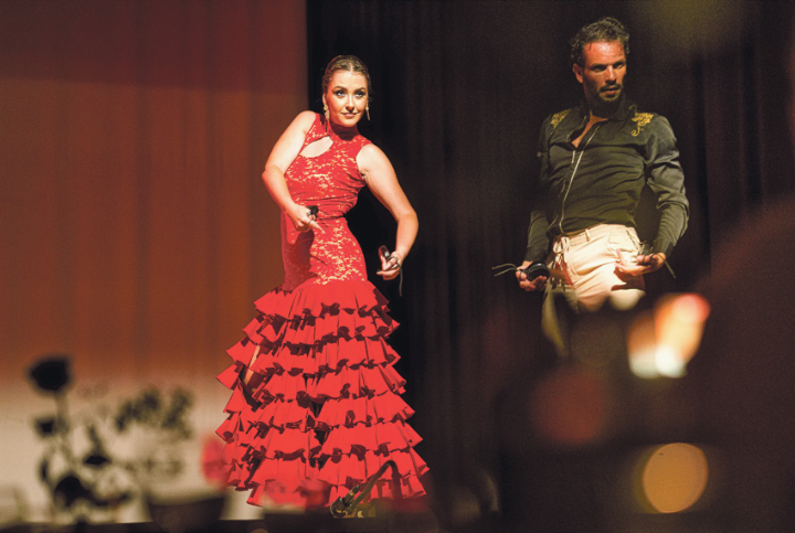 «Desafío Flamenco» reisen für die Show aus Barcelona an. Bild zvg