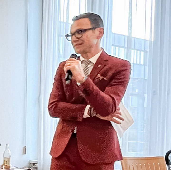 Thomi Jourdan war als Gastredner an der Veranstaltung dabei. Bild zvg