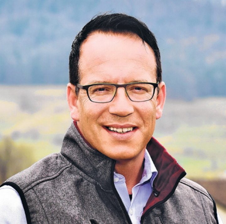 Johannes Sutter, Gemeindepräsident Arboldswil, SVP Johannes Sutter, Gemeindepräsident Arboldswil, SVP