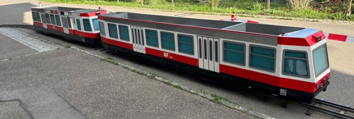 Die «Crèmeschnitte» im Massstab 1:4.
Bild zvg