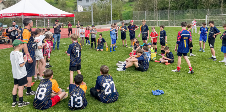 Rangverkündigung der Kategorie «U15». Bild zvg / Silvan Collarin