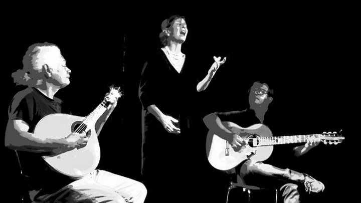 Das Fado-Trio spielt bewusst Konzerte in kleinen, intimen Räumen – genau so eine Lokalität ist die Obere Fabrik in Sissach. Bild zvg