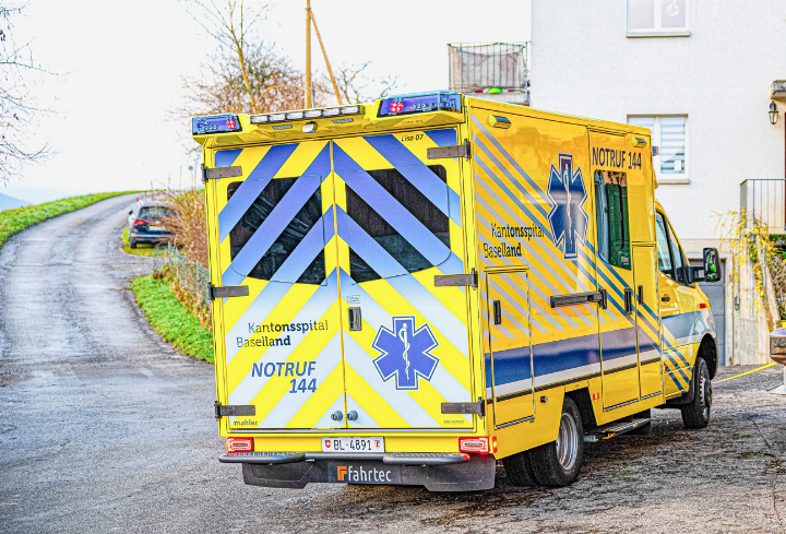 Die Sanitäter des KSBL sind im Oberbaselbiet deutlich schneller beim Patienten als bisher angenommen. Bild zvg Die Sanitäter des KSBL sind im Oberbaselbiet deutlich schneller beim Patienten als bisher angenommen. Bild zvg