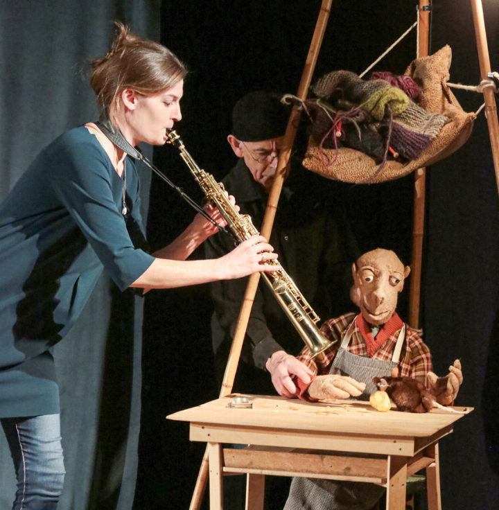Menschen ab vier Jahren können in der Oberen Mühle dem Figurentheater lauschen.
Bild zvg