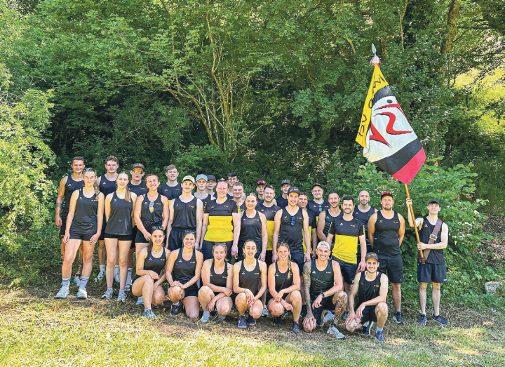 40 Vereinsmitglieder starten in Liesberg für den TSV Anwil. Bild zvg 40 Vereinsmitglieder starten in Liesberg für den TSV Anwil. Bild zvg