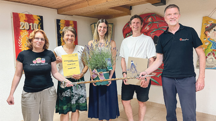 Claudia Bischof, Margrit Meyer, Corinne Ramstein, Fabian Früh und Stephan Zumbrunn (von links).
Bild zvg
